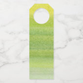 白ワイン試飲ボトル番号ラベル ボトルネックタグ (裏面)