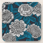 白ワラタの花 コースター (正面)