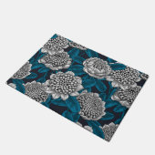 白ワラタの花 ドアマット (アングル)