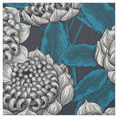 白ワラタの花 ファブリック (見本)