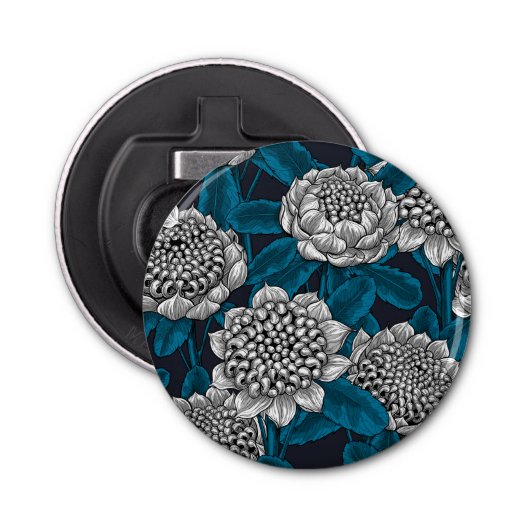 白ワラタの花 栓抜き (正面)