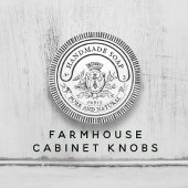 白ヴィンテージ手描き手作り石鹸バスルーム セラミックノブ