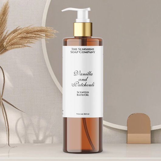 白ヴィンテージ防水化粧品ボトルラベル スパークリングワインラベル