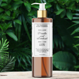 白ヴィンテージ防水化粧品ボトルラベル スパークリングワインラベル