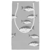 白一色グレイ スモールペーパーバッグ (正面)