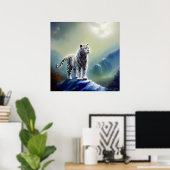 白中国の虎(24) ポスター (ホームオフィス)