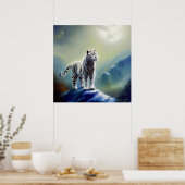 白中国の虎(24) ポスター (キッチン)