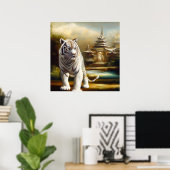 白中国の虎(27) ポスター (ホームオフィス)