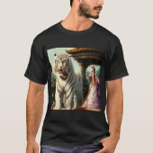 白中国の虎(33) Tシャツ (正面)