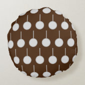 白丸まん枕 ラウンドクッション (裏面)