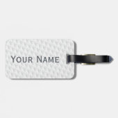 白丸エンボス ラゲッジタグ (裏面横)