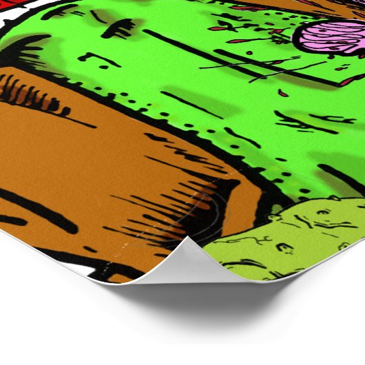 白井兎帆布 ポスター (角)