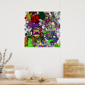 白井兎帆布 ポスター (キッチン)