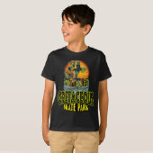 白亜紀スケートボードパークTレックス Tシャツ (正面フル)