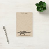 白亜紀恐竜アンキロザウルス後記録 ポストイット (オフィス)