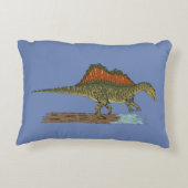 白亜紀恐竜スピノサウルス アクセントクッション (裏面)