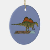 白亜紀恐竜スピノサウルス セラミックオーナメント (右)