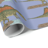 白亜紀恐竜スピノサウルス ラッピングペーパー (ロールコーナー)