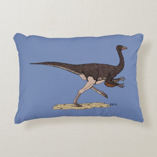 白亜紀恐竜 アクセントクッション (正面)