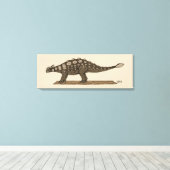 白亜紀恐竜 キャンバスプリント (インサイチュ (ウッドフロア))