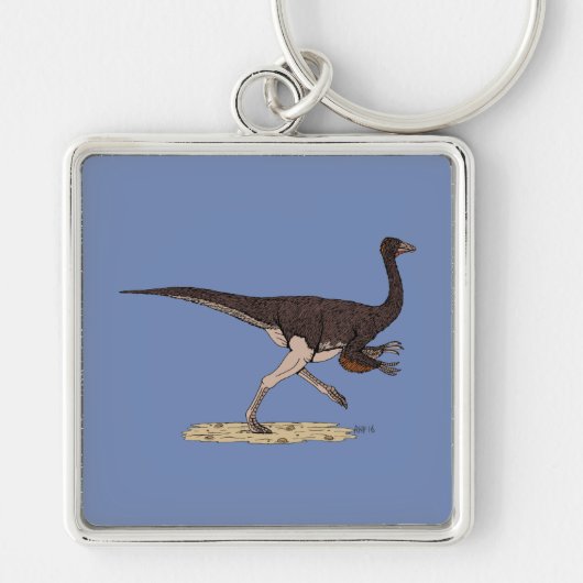 白亜紀恐竜 キーホルダー (正面)