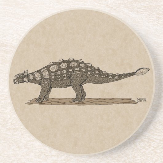 白亜紀恐竜 コースター (正面)