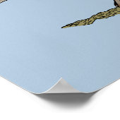 白亜紀恐竜 ポスター (角)