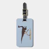 白亜紀恐竜 ラゲッジタグ (正面縦)