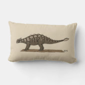 白亜紀恐竜 ランバークッション (裏面)