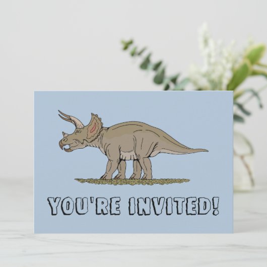 白亜紀恐竜 招待状 (スタンド正面)