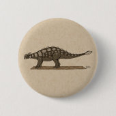 白亜紀恐竜 缶バッジ (正面)