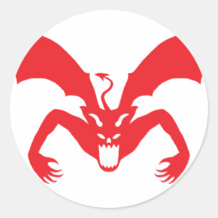 白人および赤い悪魔 ラウンドシール