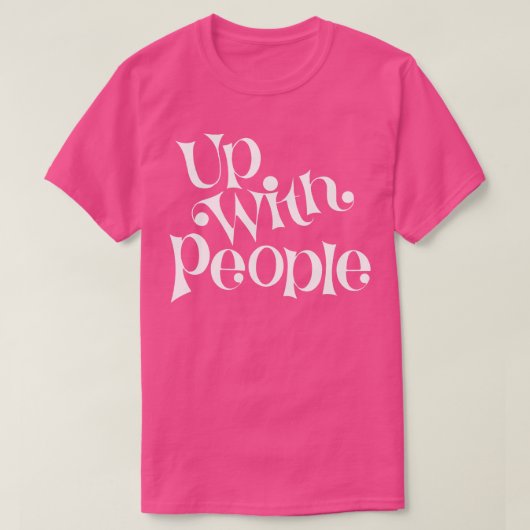 白人と仲が良い Tシャツ (デザイン正面)