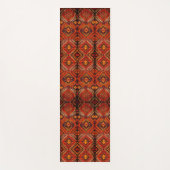 白人のじゅうたんデザインの暖色2号 ヨガマット (正面)