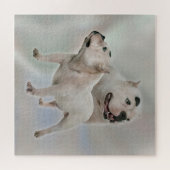 白人のアメリカのいじめっ子 ジグソーパズル (横)