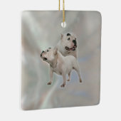 白人のアメリカのいじめっ子 セラミックオーナメント (右)