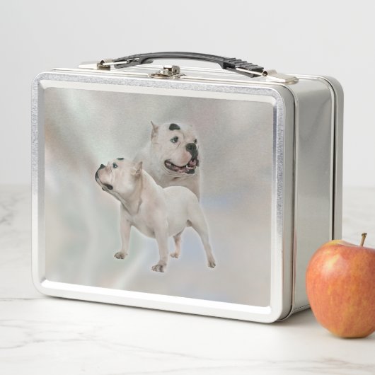 白人のアメリカのいじめっ子 メタルランチボックス (インサイチュ)