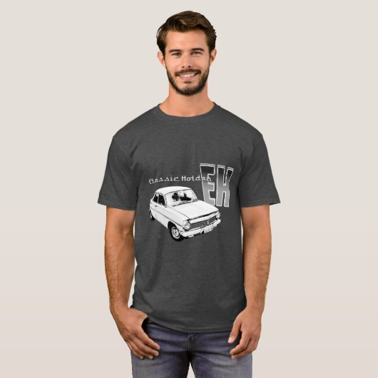 白人のオーストラリア人EH Holden 1963年、1964,1965 Tシャツ (正面フル)