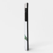 白人のケースメイトiPhoneケース上のトンボ Case-Mate iPhoneケース (裏面/左)