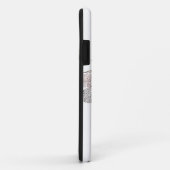 白人のケースメイトiPhoneケース上のトンボ Case-Mate iPhoneケース (裏面/右)