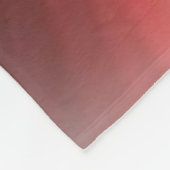 白人のジャーマン・シェパード フリースブランケット (角)