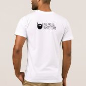 白人のチームLA王1988年のロゴの人のTシャツ Tシャツ (裏面)