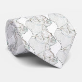 白人のボクサー ネクタイ (ロール)