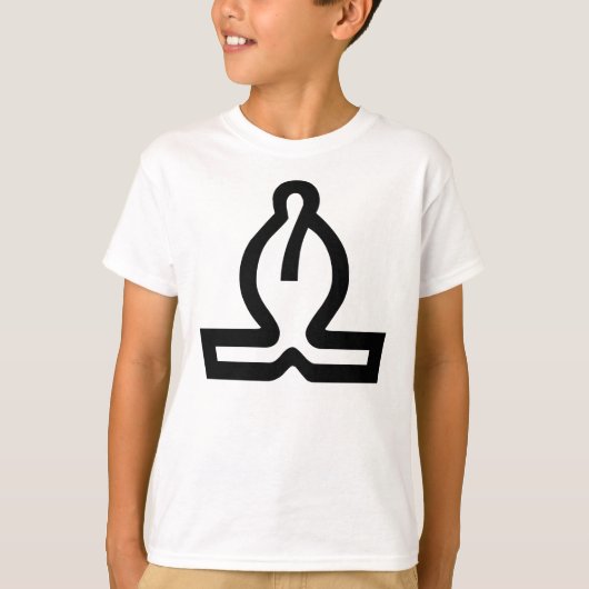 白人の司教 Tシャツ (正面)