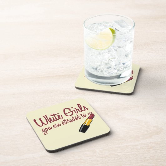 白人の女の子 コースター (右側)