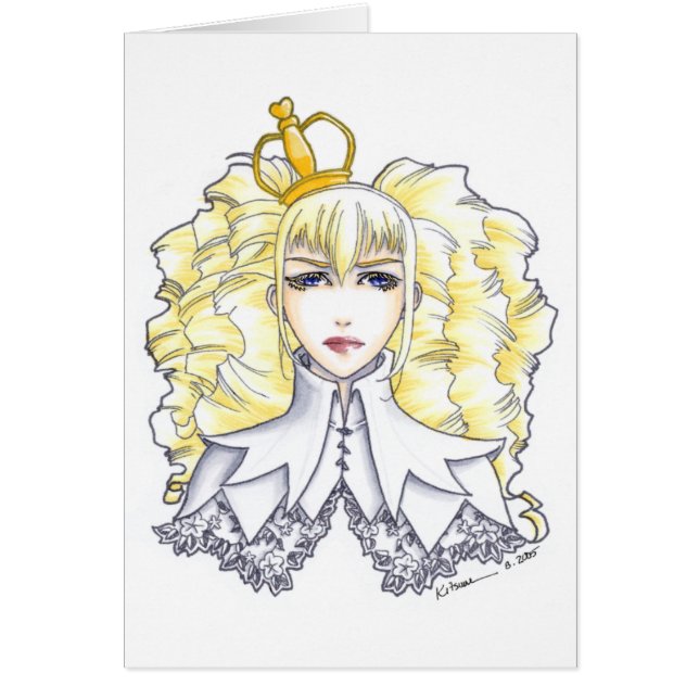 白人の女王 (正面)