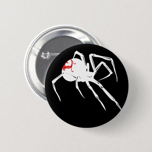 白人の寡婦 缶バッジ (正面&裏面)