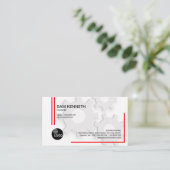 白人の潔白3のギアエンジニア 名刺 (スタンド正面)