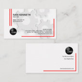 白人の潔白3のギアエンジニア 名刺 (正面/裏面)