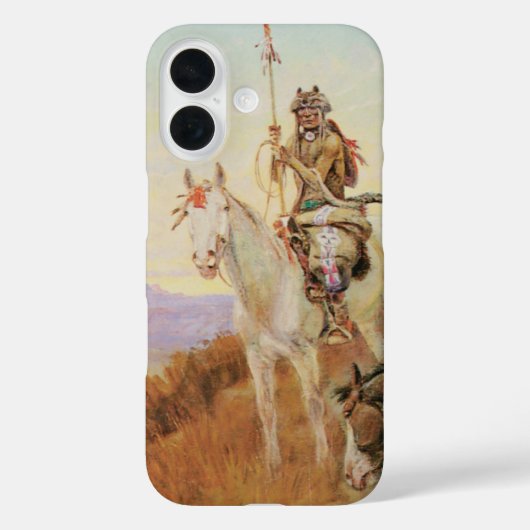 白人の男の船を待つ Case-Mate iPhoneケース (裏面)